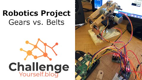 Robotics: Gears vs. Belts While Using My Elegoo Stepper Motors, ULN2003 Drivers, and Raspberry Pi