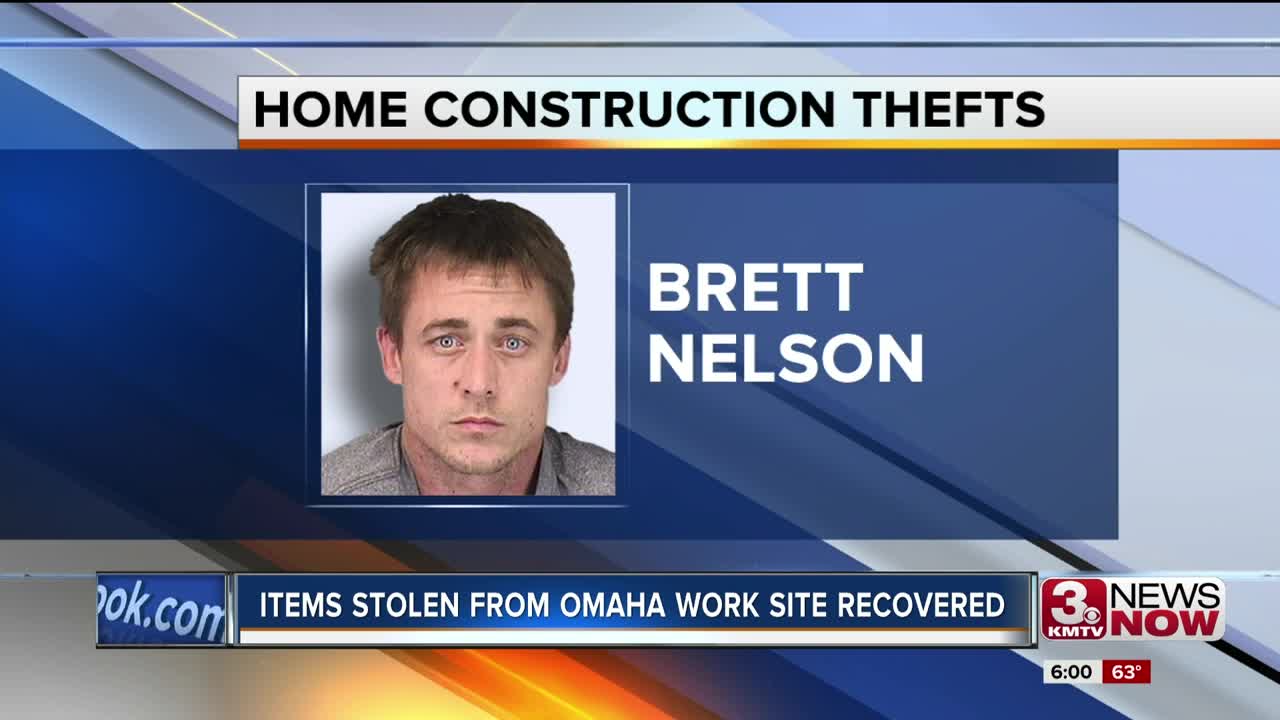 Items stolen from Omaha work site recovered