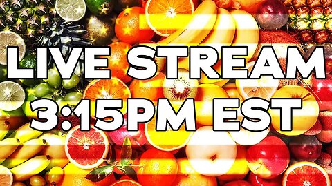 Memorial Day Weekend LIVE TALKING ABOUT FRUIT and ANY QUESTIONS YOU ASK!!