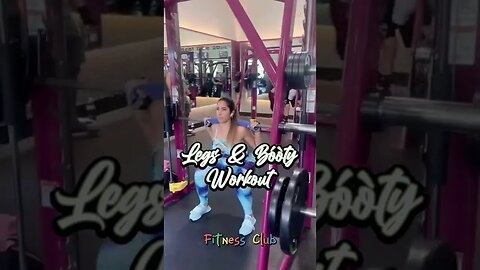 Legs & Booty Workout Fitness Club | Fitness Girl | Fitness Model #shorts #viralvideo #workout