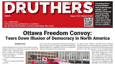 Druthers - Mar 2022 - Freedom Convoy - 🎵 Pink Floyd - Us and Them 🎵