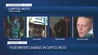 Four WNYers charged in Capitol Riots