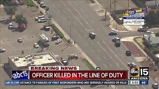 Phoenix officer killed in the line of duty
