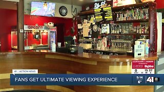 Chiefs fans rent out theater rooms to watch Super Bowl LV