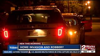 Police search for men after home invasion