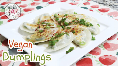 Korean Flat Dumplings (납작 만두, NapJak ManDu) | Aeri's Kitchen