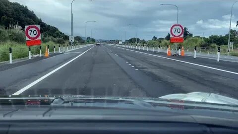 Otaki Expressway North to South First Drive With Otaki Offramp and on ramp