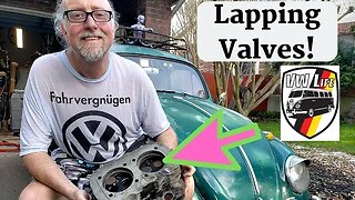 How to lap valves on your Volkswagen Air Cooled Motor!