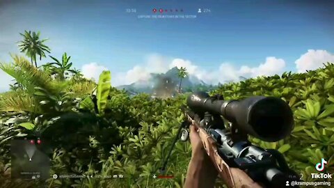 KAR98K Sniping in the Pacific - Battlefield V