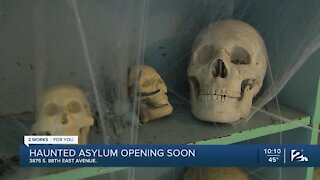 Haunted Asylum Opens on Halloween