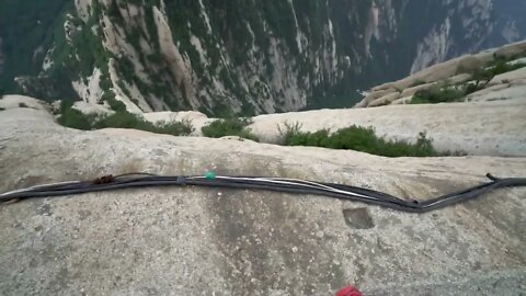 Deadliest Hiking Trail in the World - Huashan Mountai