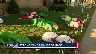 Strong winds cause damage across SE Wisconsin