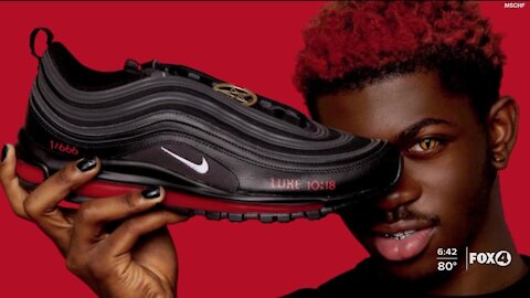 Judge awards Nike temporary restraining order against 'Satan shoes'