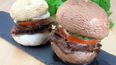 Mouthwatering mushroom burger recipe