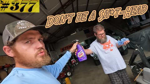 Dad advises: “Don’t be a 💩-Bag” | Father & Son TALK during oil change