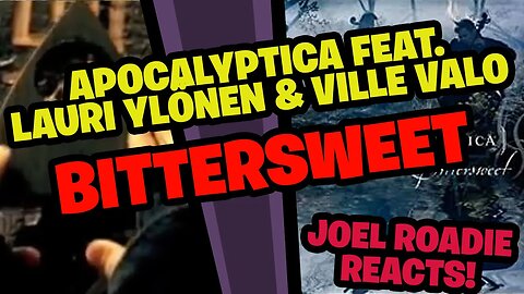 Apocalyptica - 'Bittersweet' feat. Lauri Ylönen & Ville Valo (Official Video) - Roadie Reacts