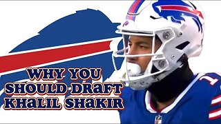 Why You Should Target Khalil Shakir in Best Ball or Deep Fantasy Football Leagues 🏈