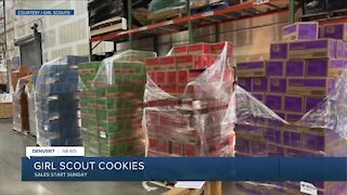 Girl Scout cookie sales start Sunday