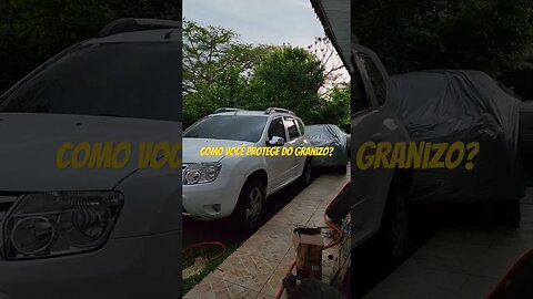 como você protege do granizo?