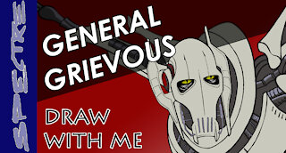 Draw General Grievous – Star Wars Villains – Draw with Me!