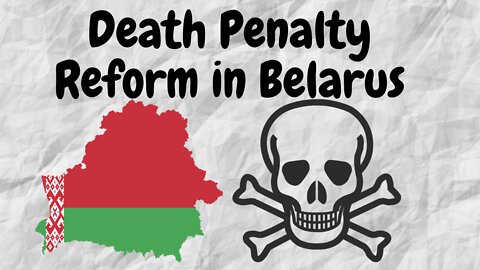 Belarus may execute terrorists. My Opinion.