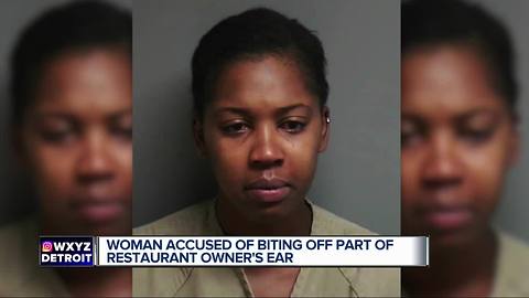 Woman bites off part of man's ear at Macomb County Chinese restaurant