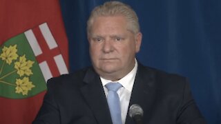 Ford Says A Post-Christmas Shutdown Like Quebec's Isn't Off The Table For Ontario