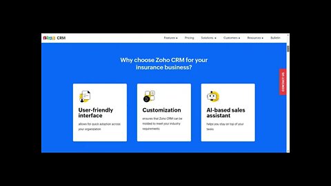 Insurance CRM Software CRM for Insurance industry Agents Zoho CRM Best CRM Software for Agents