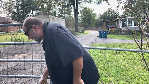 Fixing a driveway gate