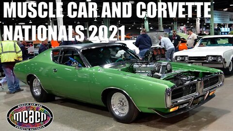 MUSCLE CARS LEAVING MCACN 2021 - CHICAGO 8K