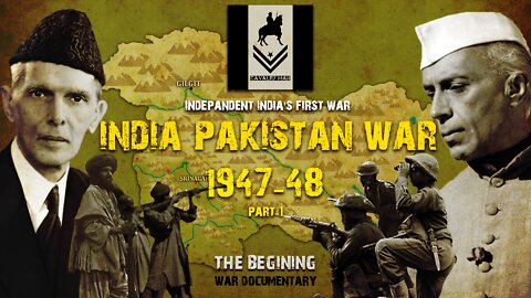 India Pakistan war 1947-48 part - 1 animated war documentary