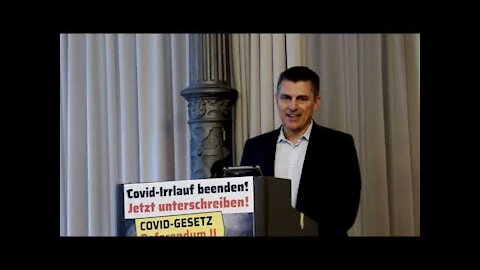 Josef Ender - Pressekonferenz Referendum II Covid-19 Gesetz