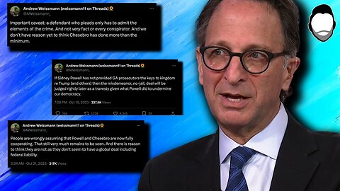 Weissmann Agrees: Fani Pleas Are NOT What They Say