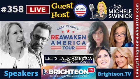 358: Amanda Grace, Sheila Holm, Selection Code Director Matt Thayer, Leigh Valentine, Nicole McCaw - Behind The Scenes Interviews With Speakers - ReAwaken America Tour