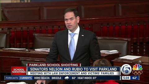 Senators Bill Nelson and Marco Rubio to visit Parkland on Friday in wake of school schooting