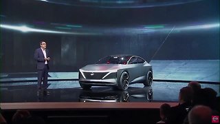 Nissan unveils all electric IMs at North American International Auto Show