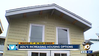 ADUs increasing San Diego housing options