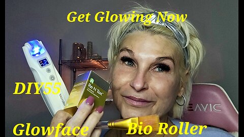 Botox filler bio roller Red carpet facial DIY55