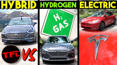 Is The Future of Cars Electric, Hydrogen or Hybrid - I Put All Three To Test To Find Out!