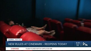 New Rules at Cinemark To Reopen safely