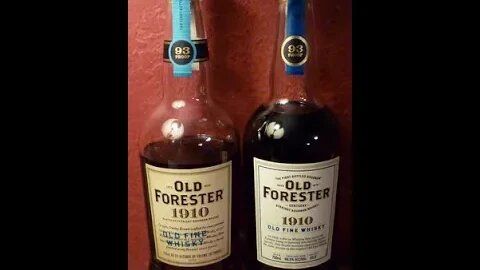 Whiskey Review: #195 Old Forester 1910 Double Oak Bourbon 2022 Release vs Old Forester 1910