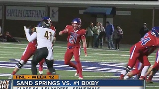 Sand Springs vs Bixby - Oklahoma High School Football