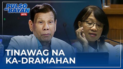 Kaso laban kay dating Pang. Duterte, kadramahan lang —Rep. Pulong Duterte