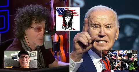 Senile Joe Biden v Soft Jock Howard Stern, James Carville circles the toilet, Anti-WAR in the air