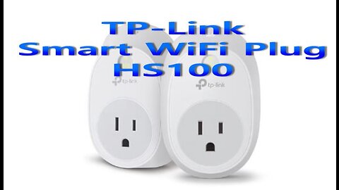 TP-Link HS100 Smart WiFi Plug