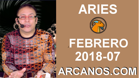 ARIES FEBRERO 2018-07-11 al 17 Feb 2018-Amor Solteros Parejas Dinero Trabajo-ARCANOS.COM