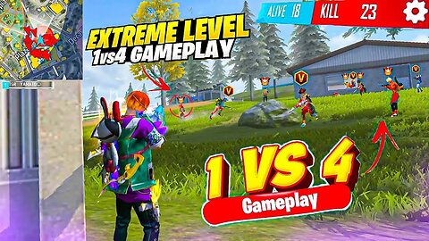 Grandma Lobby Solo Vs Squad Full Gameplay | Garena Free Fire