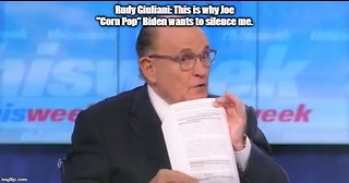 Rudy Giuliani: This is why Joe Biden wants to silence me