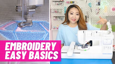 Embroidery Machine Basics | Hooping Tips, Stabilizer, Needles & Thread