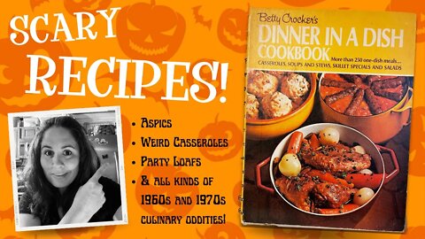 SCARY RECIPES! Introduction to October's Terrifying Recipes series!